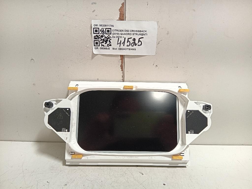 Quadro Strumenti 9820811780 Citroen DS3 Crossback 2018