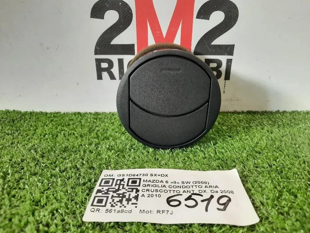 Griglia Condotto ARIA Cruscotto ANT DX GS1D64730 SXDX Mazda 6 II SW 2008