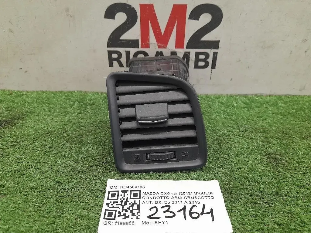 Griglia Condotto ARIA Cruscotto ANT DX KD4564730 Mazda CX5 I 2012