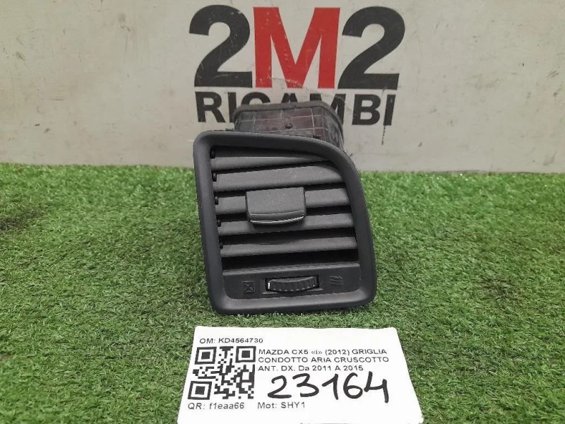 Griglia Condotto ARIA Cruscotto ANT DX KD4564730 Mazda CX5 I 2012