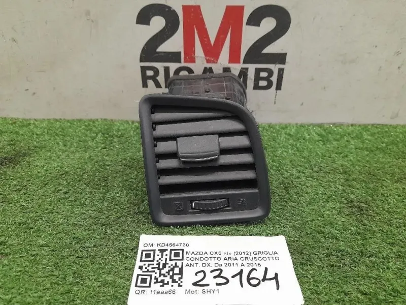 Griglia Condotto ARIA Cruscotto ANT DX KD4564730 Mazda CX5 I 2012
