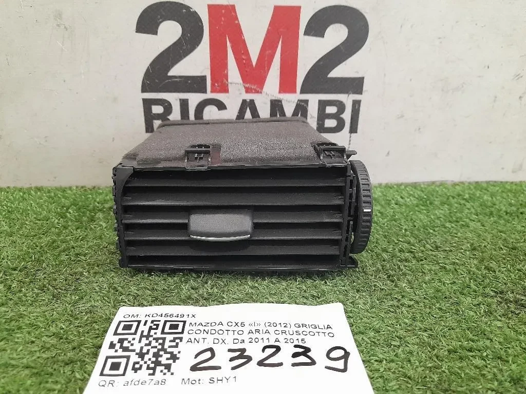 Griglia Condotto ARIA Cruscotto ANT DX KD456491X Mazda CX5 I 2012