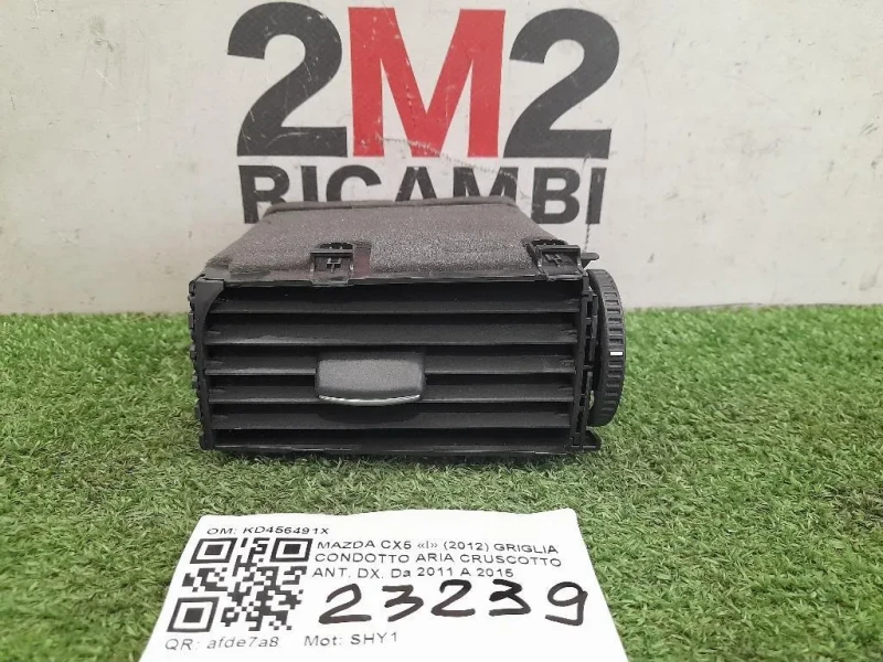 Griglia Condotto ARIA Cruscotto ANT DX KD456491X Mazda CX5 I 2012