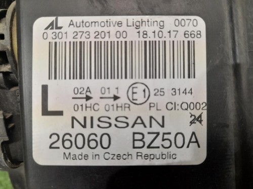 Proiettore ANT SX 26060BZ50A NV400 Nissan Nv400 2012