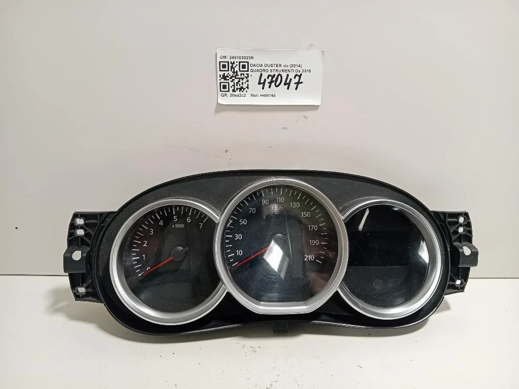 Quadro Strumenti 248103023R Dacia Duster I 2014