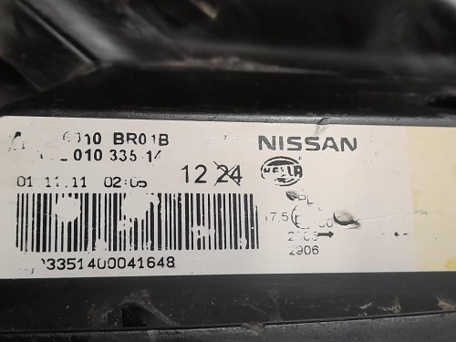 Proiettore ANT SX 26060BR00B Nissan Qashqai I 2010