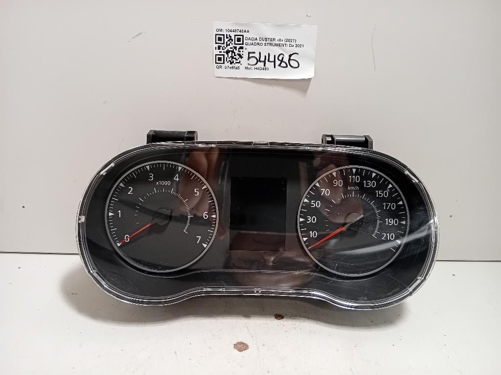 Quadro Strumenti 10448740AA Dacia Duster II 2021