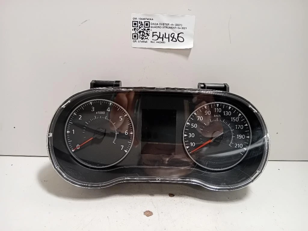 Quadro Strumenti 10448740AA Dacia Duster II 2021