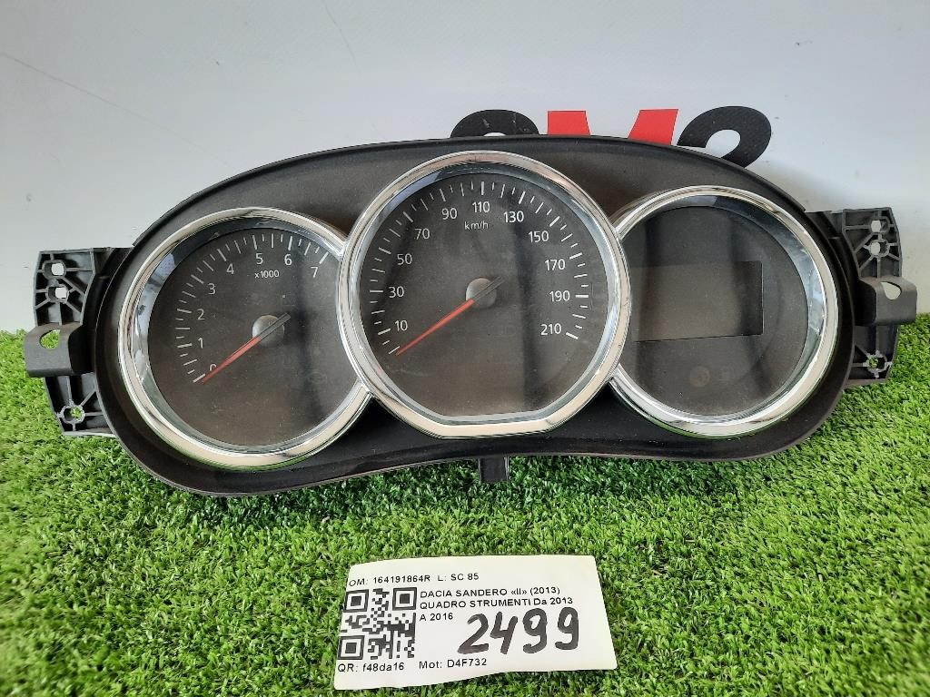Quadro Strumenti 164191864R Dacia Sandero II 2013