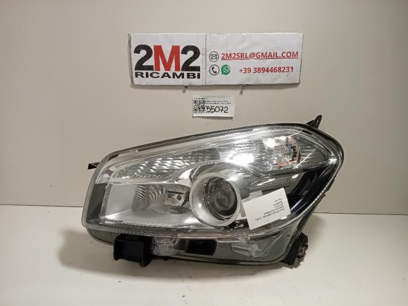 Proiettore ANT SX 26060BR01A Nissan Qashqai I 2010