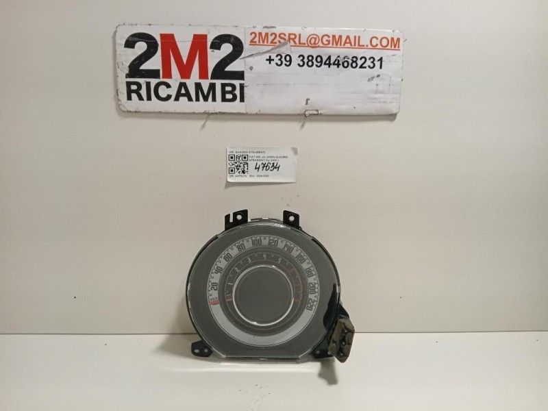 Quadro Strumenti 5550021211 Fiat 500 II 2008