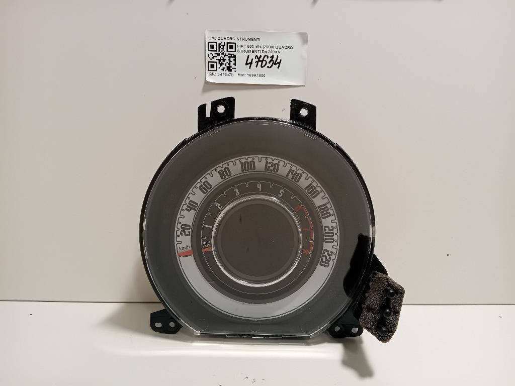 Quadro Strumenti 5550021211 Fiat 500 II 2008