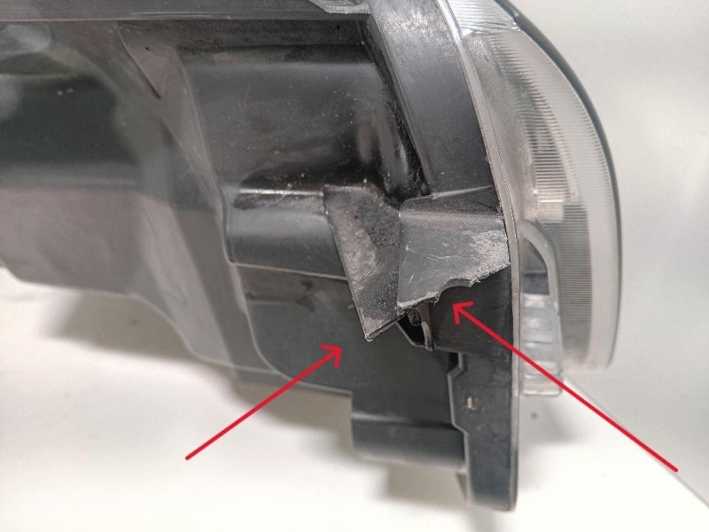 Proiettore ANT SX 26060BR61B Nissan Qashqai II 2014