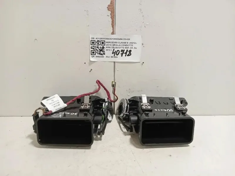 Griglia Condotto ARIA Cruscotto ANT DX A2128303354A2128303454 DX+SX Mercedes Classe E W212 2013