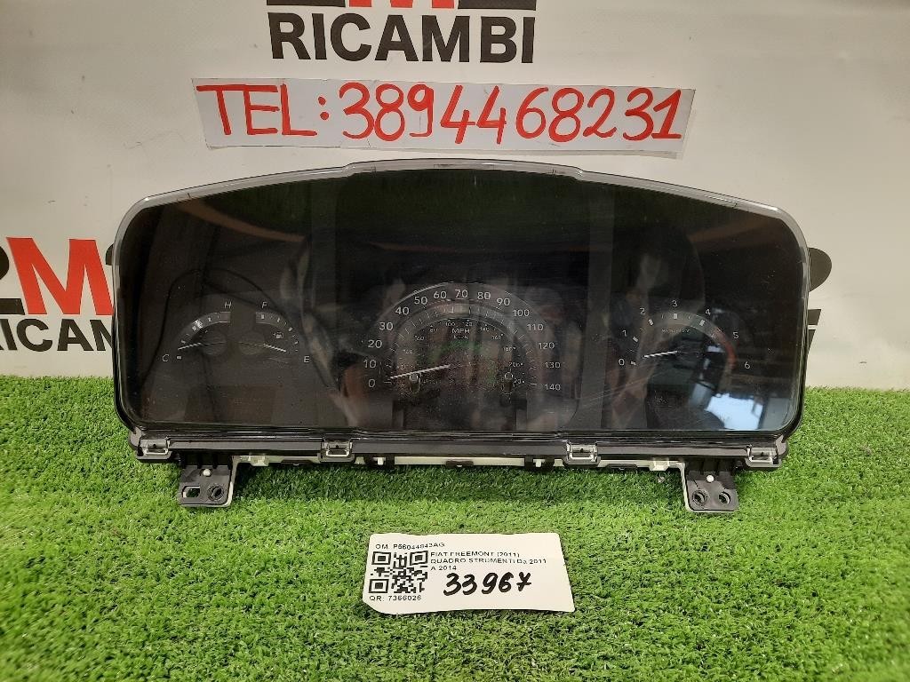 Quadro Strumenti P56044843AG Fiat Freemont 2011