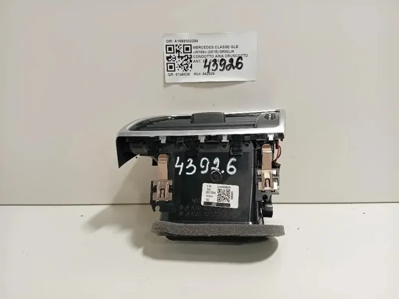 Griglia Condotto ARIA Cruscotto ANT DX A1668309200 Mercedes Classe GLE W166 2015