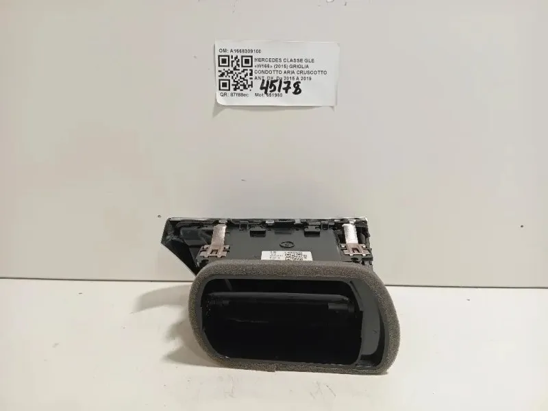 Griglia Condotto ARIA Cruscotto ANT DX A1668309100 Mercedes Classe GLE W166 2015