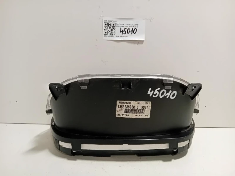 Quadro Strumenti 1359738080 Fiat QUBO 2008