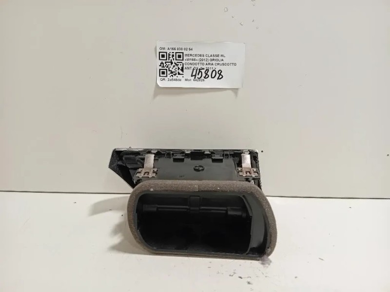 Griglia Condotto ARIA Cruscotto ANT DX A166 830 02 54 Mercedes Classe ML W166 2012