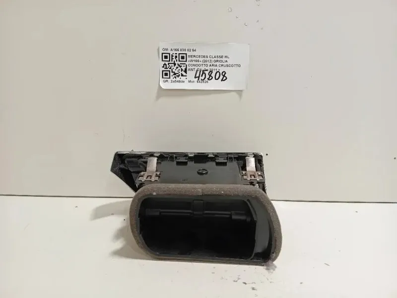 Griglia Condotto ARIA Cruscotto ANT DX A166 830 02 54 Mercedes Classe ML W166 2012