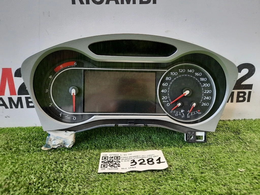 Quadro Strumenti 1579917 Ford Mondeo IV 2007