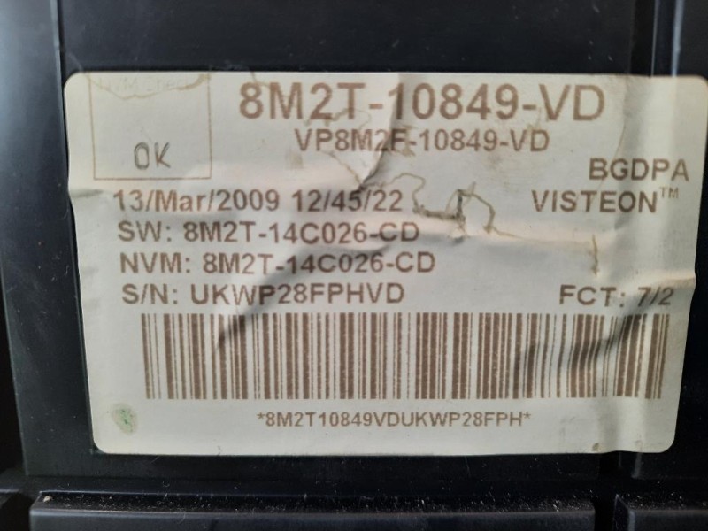 Quadro Strumenti 8M2T-10849-VD Ford Mondeo IV SW 2007