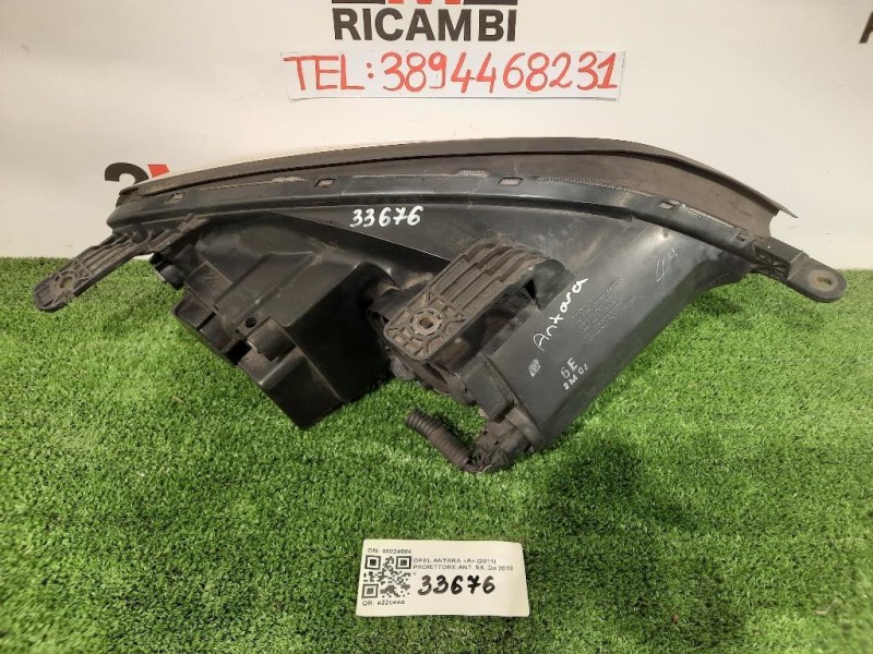 Proiettore ANT SX 00024584 Opel Antara A 2011