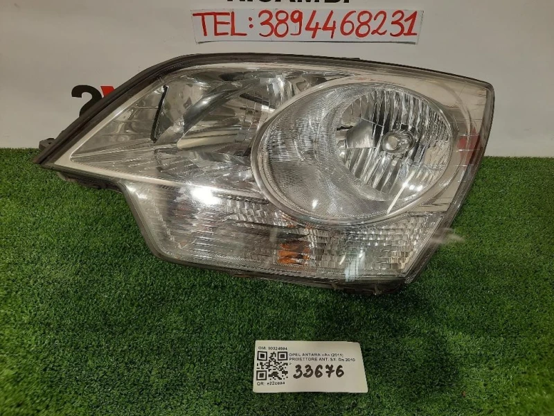 Proiettore ANT SX 00024584 Opel Antara A 2011
