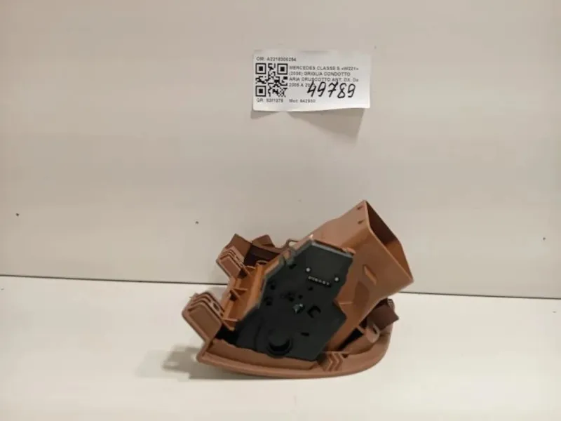 Griglia Condotto ARIA Cruscotto ANT DX A2218300254 Mercedes Classe S W221 2006