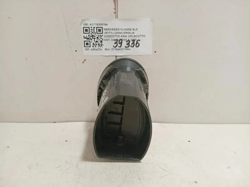 Griglia Condotto ARIA Cruscotto ANT DX A1718300154 Mercedes Classe SLK R171 2004