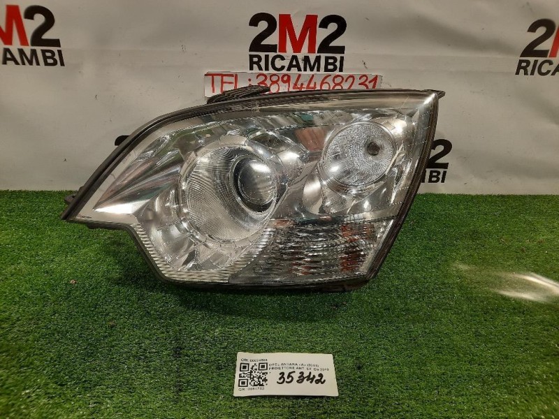 Proiettore ANT SX 20839664 Opel Antara A 2011