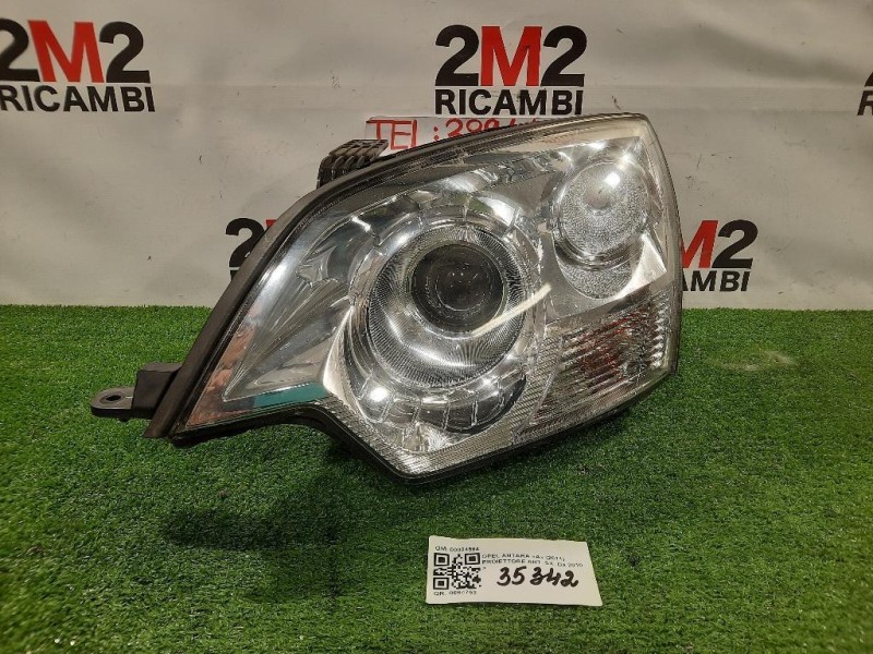 Proiettore ANT SX 20839664 Opel Antara A 2011