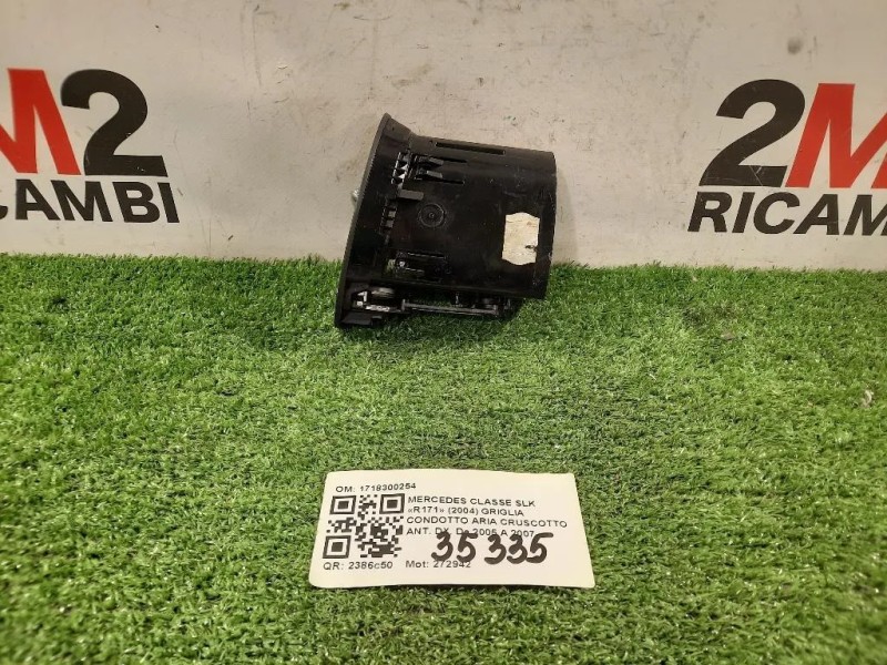 Griglia Condotto ARIA Cruscotto ANT DX 1718300254 Mercedes Classe SLK R171 2004
