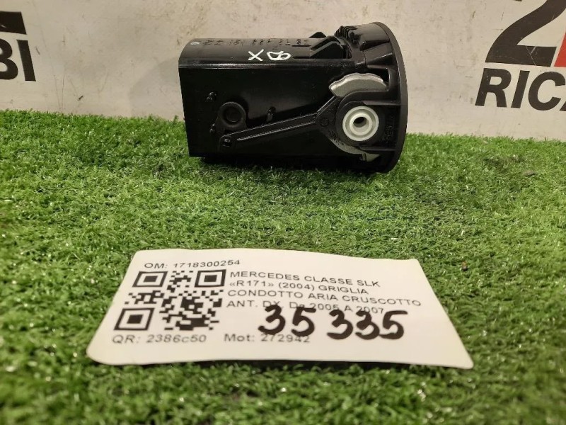 Griglia Condotto ARIA Cruscotto ANT DX 1718300254 Mercedes Classe SLK R171 2004