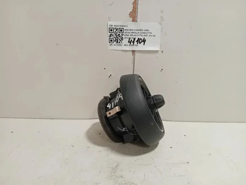 Griglia Condotto ARIA Cruscotto ANT DX 6422 9262413 Mini MINI Cooper F56 2014