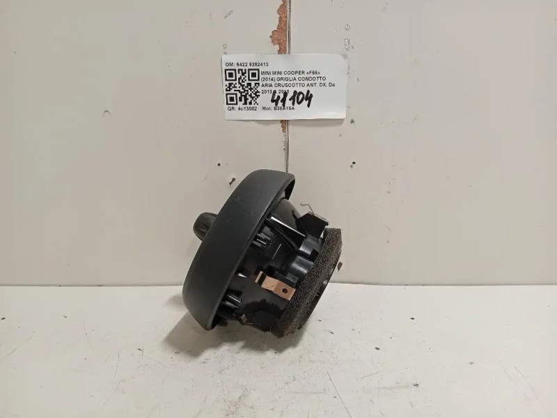 Griglia Condotto ARIA Cruscotto ANT DX 6422 9262413 Mini MINI Cooper F56 2014