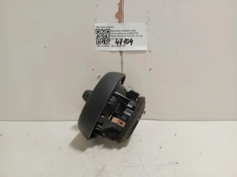 Griglia Condotto ARIA Cruscotto ANT DX 6422 9262413 Mini MINI Cooper F56 2014