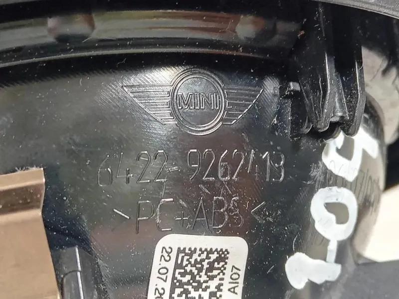 Griglia Condotto ARIA Cruscotto ANT DX 6422 9262413 Mini MINI Cooper F56 2014