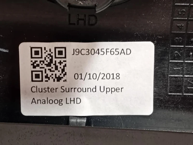 Quadro Strumenti J9C310849EE Jaguar E-pace 2017