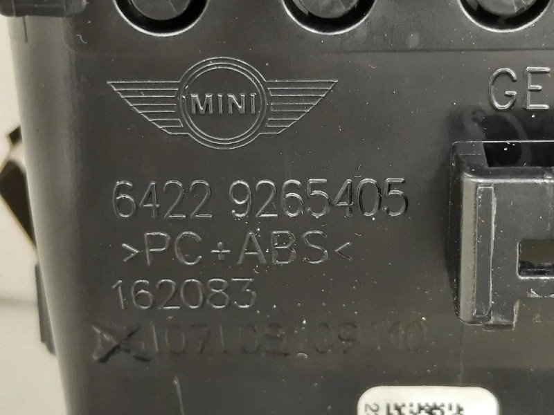 Griglia Condotto ARIA Cruscotto ANT DX 6422 9265405 Mini MINI ONE F55 2014