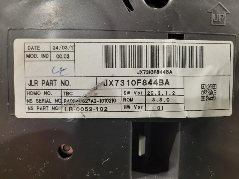 Quadro Strumenti JX73-10F844-BA Jaguar XE 2015