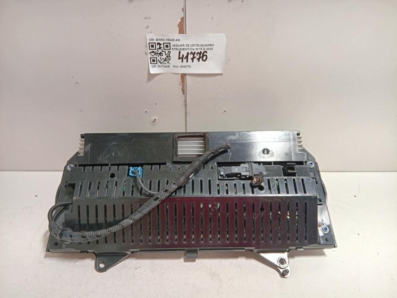 Quadro Strumenti BW93-16849-AB Jaguar XE 2015