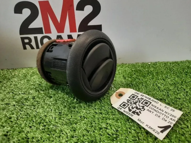 Griglia Condotto ARIA Cruscotto ANT DX 68760BJ04D Nissan Nv200 2009