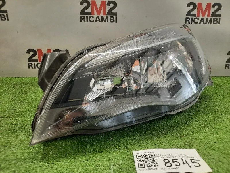 Proiettore ANT SX 13365290 Opel Astra J 2012