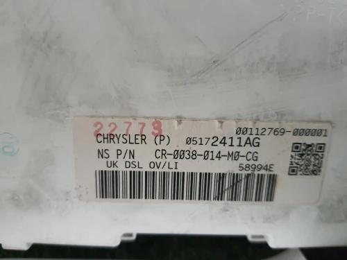 Quadro Strumenti 05172411AG Jeep Grand Cherokee III 2005