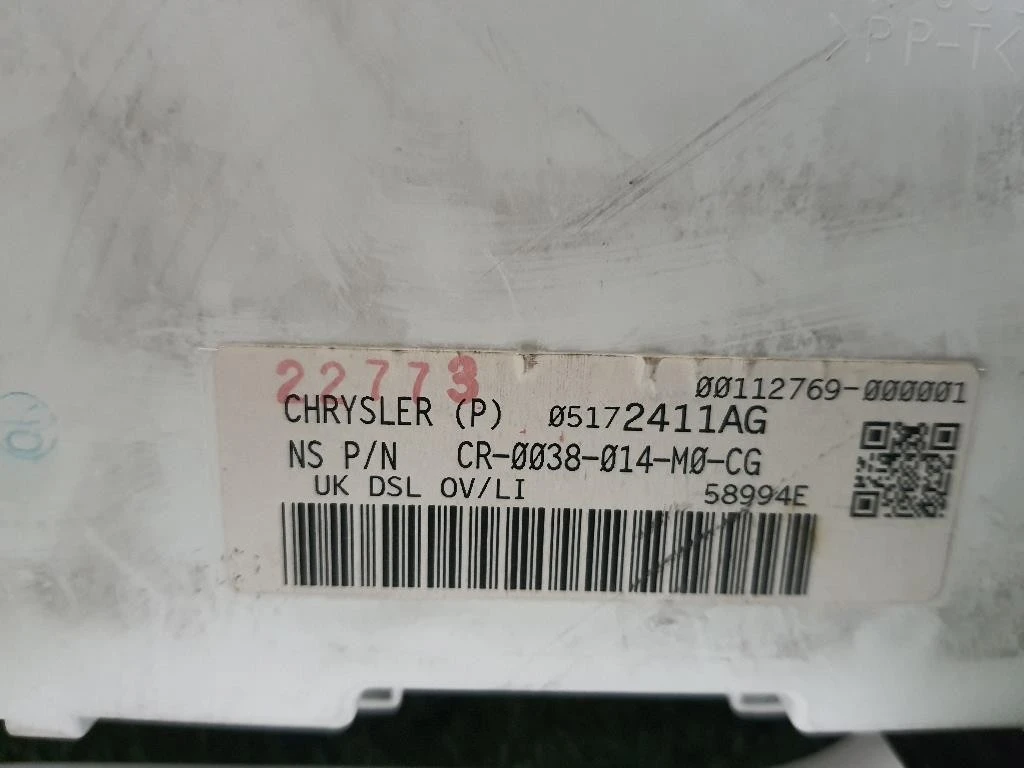 Quadro Strumenti 05172411AG Jeep Grand Cherokee III 2005