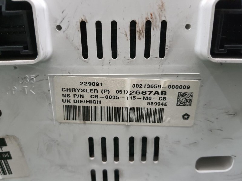 Griglia Condotto ARIA Cruscotto ANT DX 13300552 Opel Astra J 2010