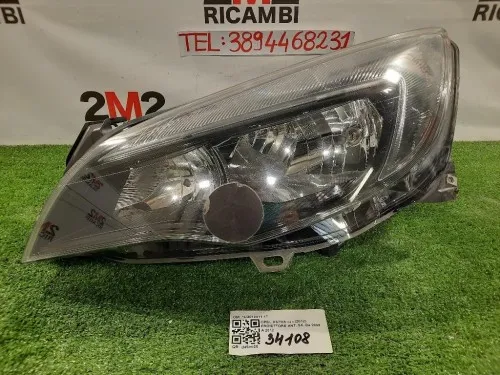 Proiettore ANT SX 1LG010011-17 Opel Astra J 2012