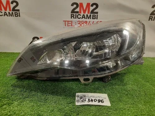 Proiettore ANT SX 1LG010011-17 Opel Astra J 2012