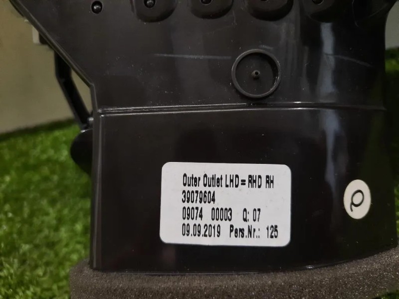 Griglia Condotto ARIA Cruscotto ANT DX 39079604 Opel Astra K 2019